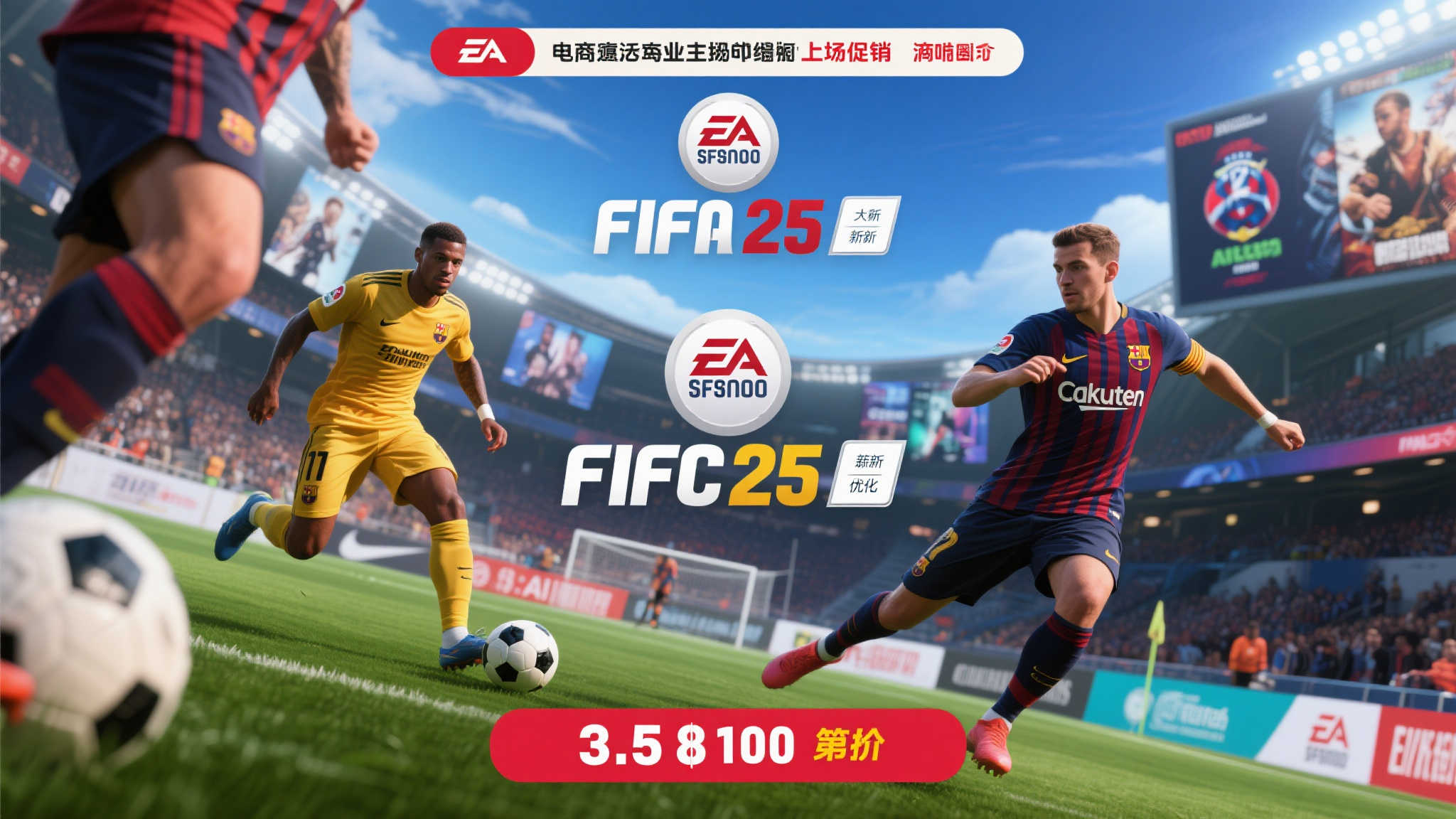 EA携手Steam大促销:《FC 25》等佳作创造历史新低价! EA携手Steam大促销:《FC 25》等佳作创造历史新低价!