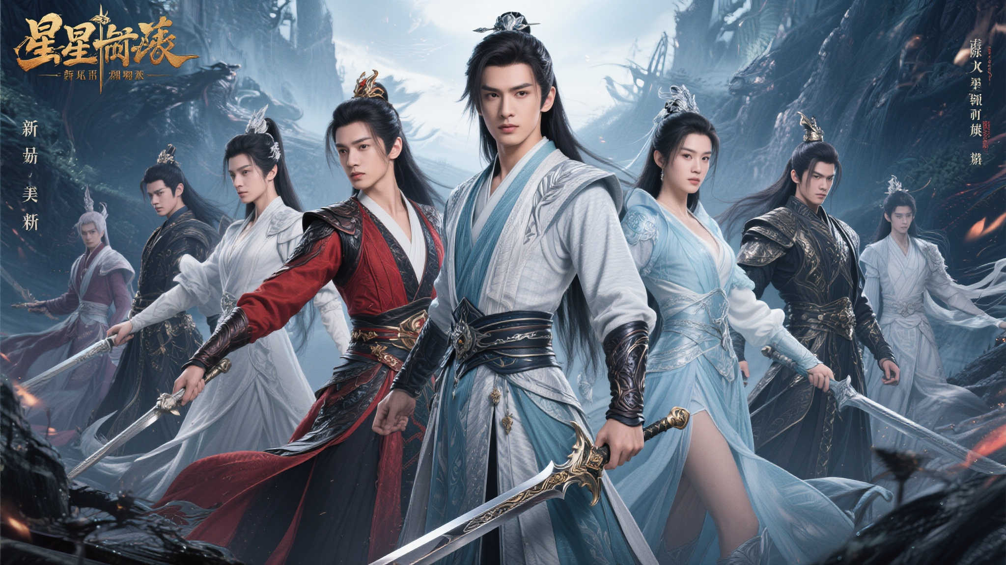 《剑星》全新魅力画报:绝美身姿引燃视觉盛宴! 《剑星》全新魅力画报:绝美身姿引燃视觉盛宴!